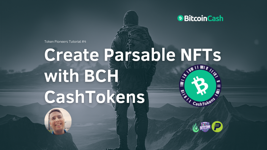 In this fourth tutorial in the Token Pioneers series, we’re going to take a deep look at the magical CashTokens parsable NFTs.